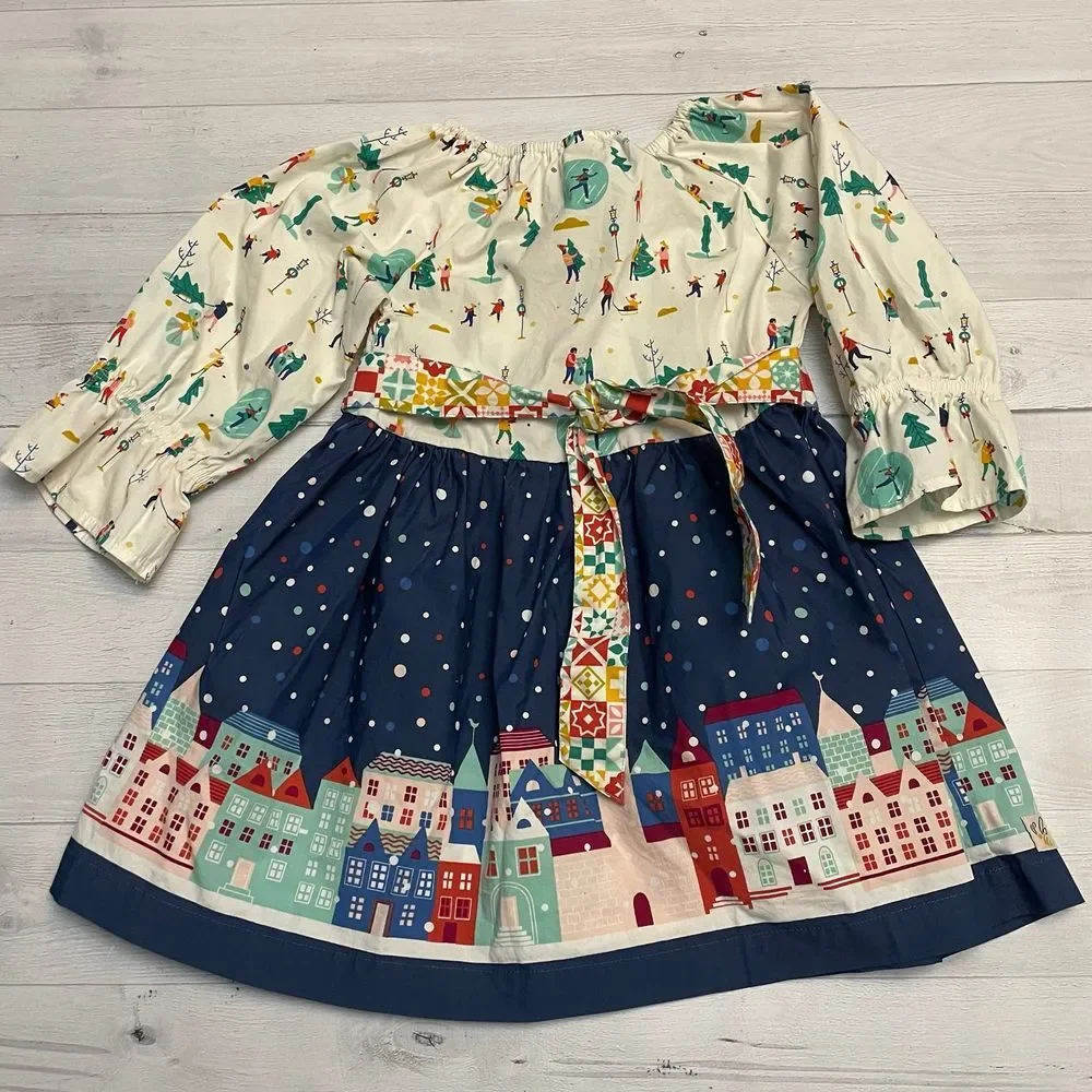 Wildflowers‎ Whoville Peasant Top size 8